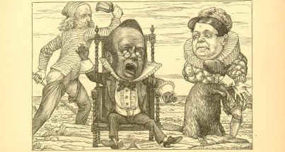 He woke to the knell of a furious bell...